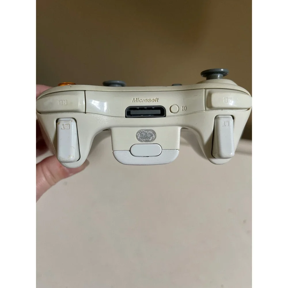 Cream Microsoft Xbox 360 Wireless‎ Controller